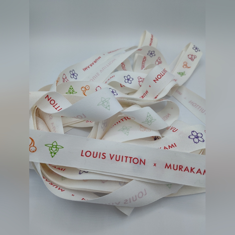 Louis Vuitton × Murakami Cross-Grain Ribbon FIVE (5) Yards